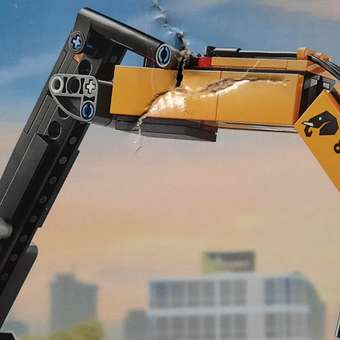 Конструктор LEGO City Желтый строительный экскаватор 633 дет.: отзыв пользователя Детский Мир