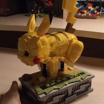 Конструктор Mega Construx Pokémon Motion Pikachu 1095 дет.: отзыв пользователя Детский Мир