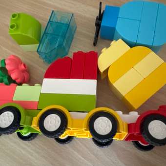 Конструктор LEGO DUPLO Первые транспортные средства 42 дет.: отзыв пользователя Детский Мир