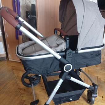Коляска 3в1 Babyton Flexi Ride Black-Beige бежевый: отзыв пользователя Детский Мир
