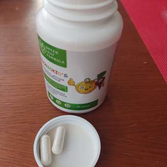Детский пробиотик Green Leaf Formula витаминный комплекс для детей от 3 лет 60 капсул: отзыв пользователя Детский Мир