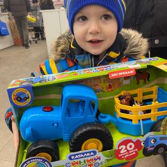 Игрушка УМка каталка Синий трактор: отзыв пользователя Детский Мир