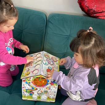 Игрушка MyKiddyQuest бизиборд Лесные Друзья: отзыв пользователя Детский Мир