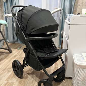 Коляска прогулочная MOWbaby MOWBaby Stormy, black черный: отзыв пользователя Детский Мир