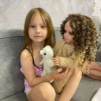 Кукла пупс SHARKTOYS реборн Алина высота 55 см: отзыв пользователя Детский Мир