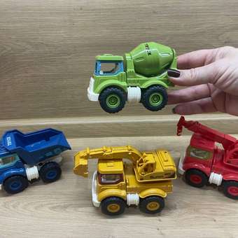 Игровой набор TrendToys Машинки Спецтехника 4 шт: отзыв пользователя Детский Мир
