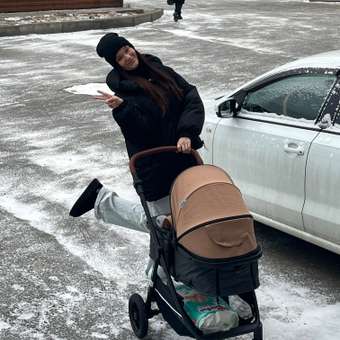 Коляска 2в1 Babyton Sandy Beige: отзыв пользователя ДетМир