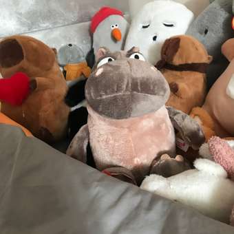 Мягкая игрушка SHARKTOYS бегемот бегемотик из Мадагаскара 35 см: отзыв пользователя Детский Мир