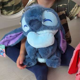 Игрушка мягкая Stitch син с сердц BZ-057: отзыв пользователя Детский Мир