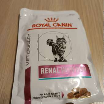 Корм для кошек ROYAL CANIN renal с рыбой 85г пауч: отзыв пользователя. Зоомагазин Зоозавр