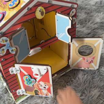 Игрушка MyKiddyQuest бизиборд Ферма: отзыв пользователя Детский Мир