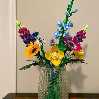 Конструктор LEGO Icons Wildflower Bouquet 939 дет.: отзыв пользователя Детский Мир