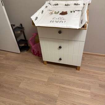 Комод пеленальный Rant Bamboo 64 см (белый): отзыв пользователя Детский Мир