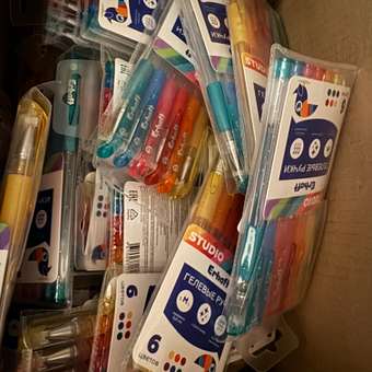 Ручка гелевая Erhaft 6 шт.: отзыв пользователя ДетМир