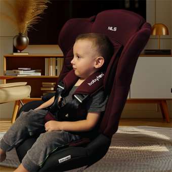 Автокресло Babyton Nils Cherry 1/2/3 (9-36 кг): отзыв пользователя ДетМир