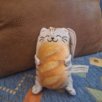 Мягкая игрушка Snuggles Bakery котик Серый кот-батон: отзыв пользователя Детский Мир
