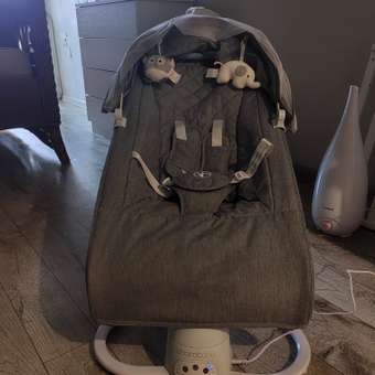 Качели Amarobaby Happy swing серый: отзыв пользователя Детский Мир