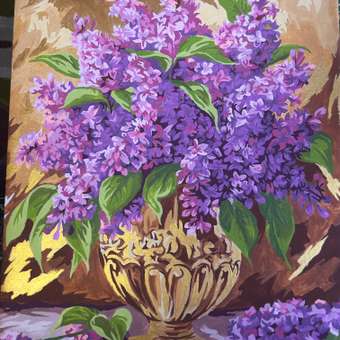 Картина по номерам Attivio Сирень: отзыв пользователя Детский Мир