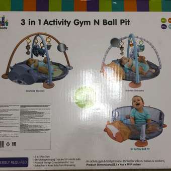 Коврик konig kids с дугами: отзыв пользователя Детский Мир