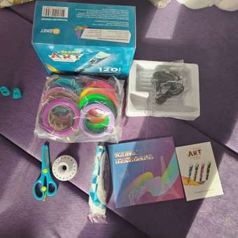 3D ручка Даджет Art с набором пластика 120м: отзыв пользователя Детский Мир