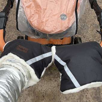 Муфта Buggykids Овечья шерсть: отзыв пользователя Детский Мир