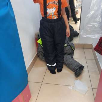 Брюки на бретелях Futurino: отзыв пользователя Детский Мир