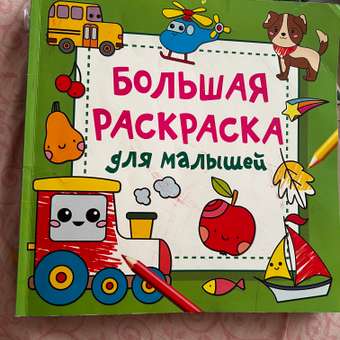 Раскраска Большая раскраска для малышей: отзыв пользователя ДетМир