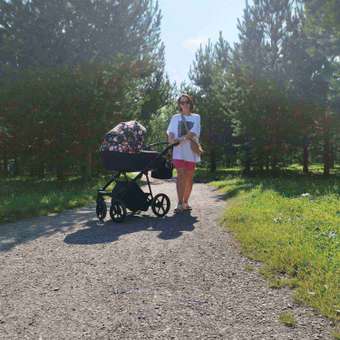 Коляска 3в1 Adamex Porto Flowers: отзыв пользователя Детский Мир