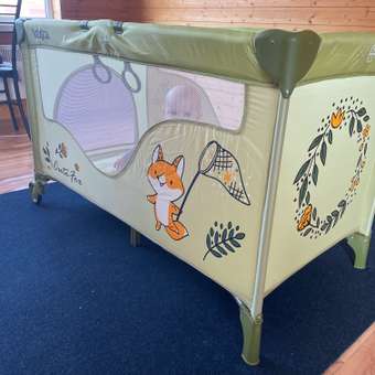 Манеж Babyton Play box Green: отзыв пользователя ДетМир