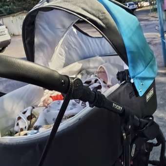 Коляска 2в1 Babyton Rocky Blue: отзыв пользователя ДетМир