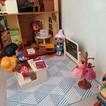 Аксессуар для кукол DDung комплект мебели, кукольная техника, кукольный интерьер, стол, стул: отзыв пользователя Детский Мир