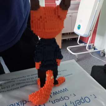 Конструктор Balody офицер полиции из мини-блоков 1450 дет.: отзыв пользователя ДетМир