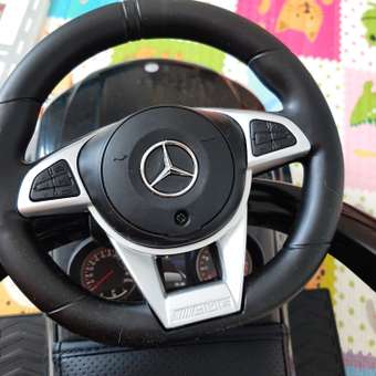 Пушкар BabyCare Mercedes-Benz AMG C63 Coupe черный с ручкой: отзыв пользователя Детский Мир