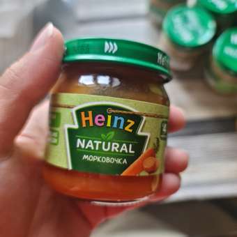 Пюре Heinz Морковь с 5 мес 80 г: отзыв пользователя ДетМир