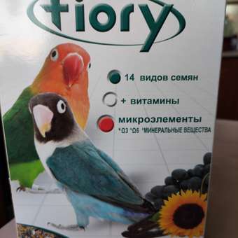 Корм для попугаев Fiory Parrocchetti Africa средних 800г: отзыв пользователя. Зоомагазин Зоозавр
