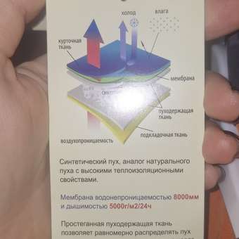 Куртка Kapika: отзыв пользователя Детский Мир