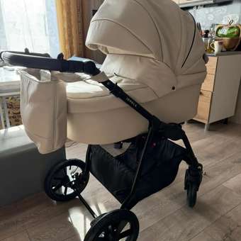 Коляска 2в1 JOVOLA Tessa Eco Te 02 бежевая кожа: отзыв пользователя Детский Мир