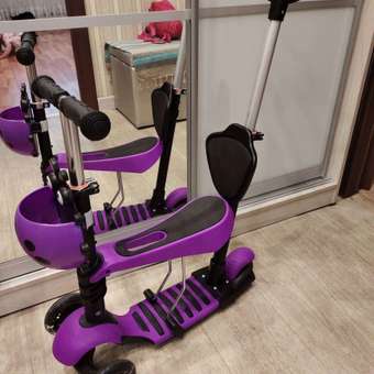 Самокат BlackAqua трехколесный: отзыв пользователя Детский Мир