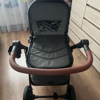 Коляска 2в1 Babyton Sandy Grey серый: отзыв пользователя ДетМир