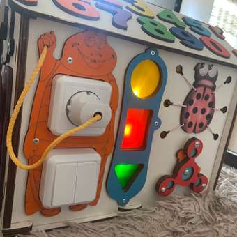 Игрушка Jolly Kids бизиборд: отзыв пользователя Детский Мир