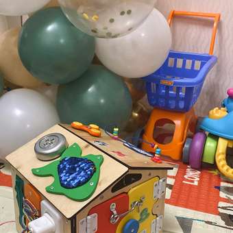 Игрушка KimToys бизиборд Домик: отзыв пользователя Детский Мир