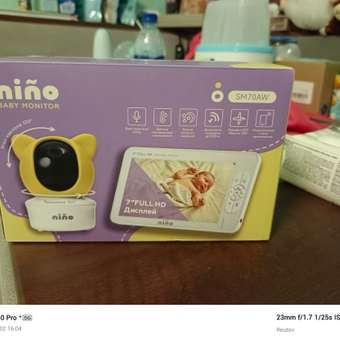 Видеоняня nino SM70WF: отзыв пользователя Детский Мир