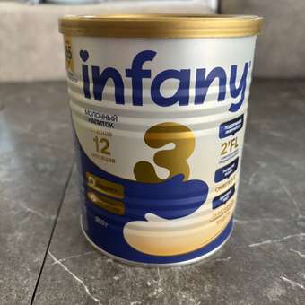 Сухой молочный напиток Infany 3 для питания детей с 12 месяцев 350г: отзыв пользователя Детский Мир