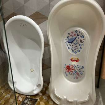 Ванночка elfplast белый: отзыв пользователя Детский Мир