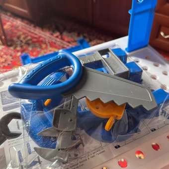 Игрушка Give Creative набор инструментов с верстаком 90 предм.: отзыв пользователя Детский Мир