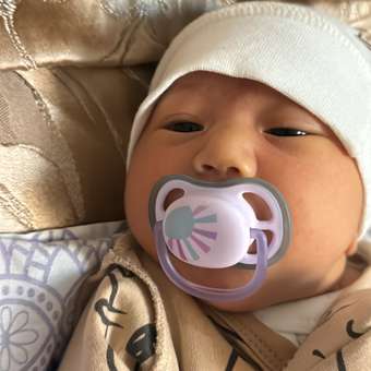 Пустышка Philips Avent силикон ортодонтическая от 0 мес. 1 шт.: отзыв пользователя ДетМир
