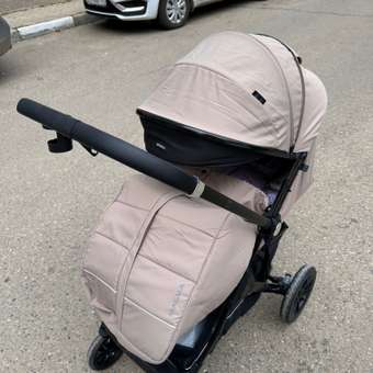 Коляска прогулочная JOVOLA Magma бежевый: отзыв пользователя Детский Мир