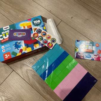 Конструктор SAYFUN toys магнитный 108 дет.: отзыв пользователя Детский Мир