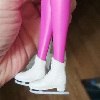 Кукла модельная Barbie Кем быть? Фигуристка: отзыв пользователя Детский Мир