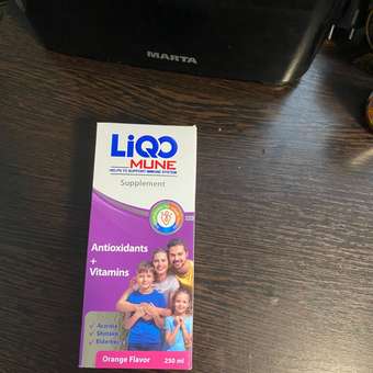 Сироп LiQO Антиоксиданты+Витамины, для иммунитета, с 3 лет, 250 мл: отзыв пользователя Детский Мир